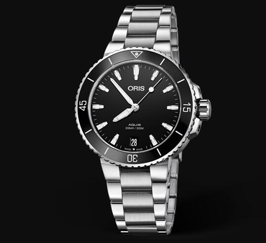 Review Oris Aquis Date 36.5mm Replica Watch 01 733 7731 4154-07 8 18 05P